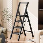 Black Aluminim Ladder 4F