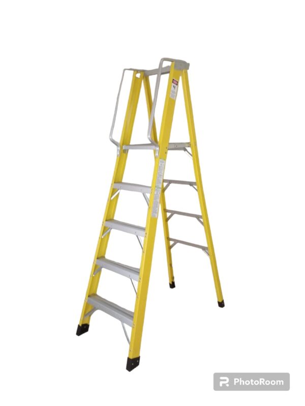 FRP Platform 5 step Ladder